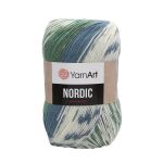 Пряжа YarnArt (ЯрнАрт) Nordic / уп.3 мот. по 150 г, 510м, 654 меланж