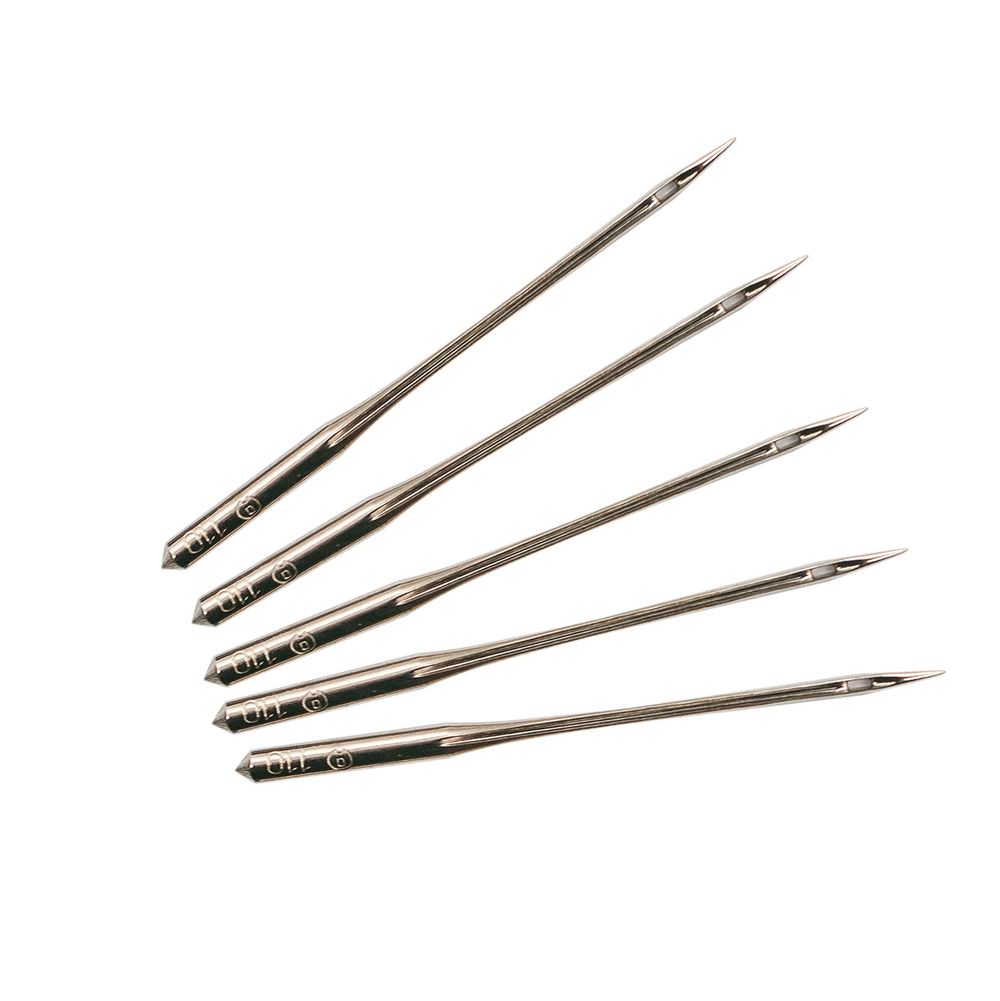 Иглы для швейных машин базовые универсальные 130/705 H, №110, 5 шт, АРТИ