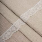 Кружево эластичное (стрейч) 30 мм / 22.86 метра, белый, 3AR2757