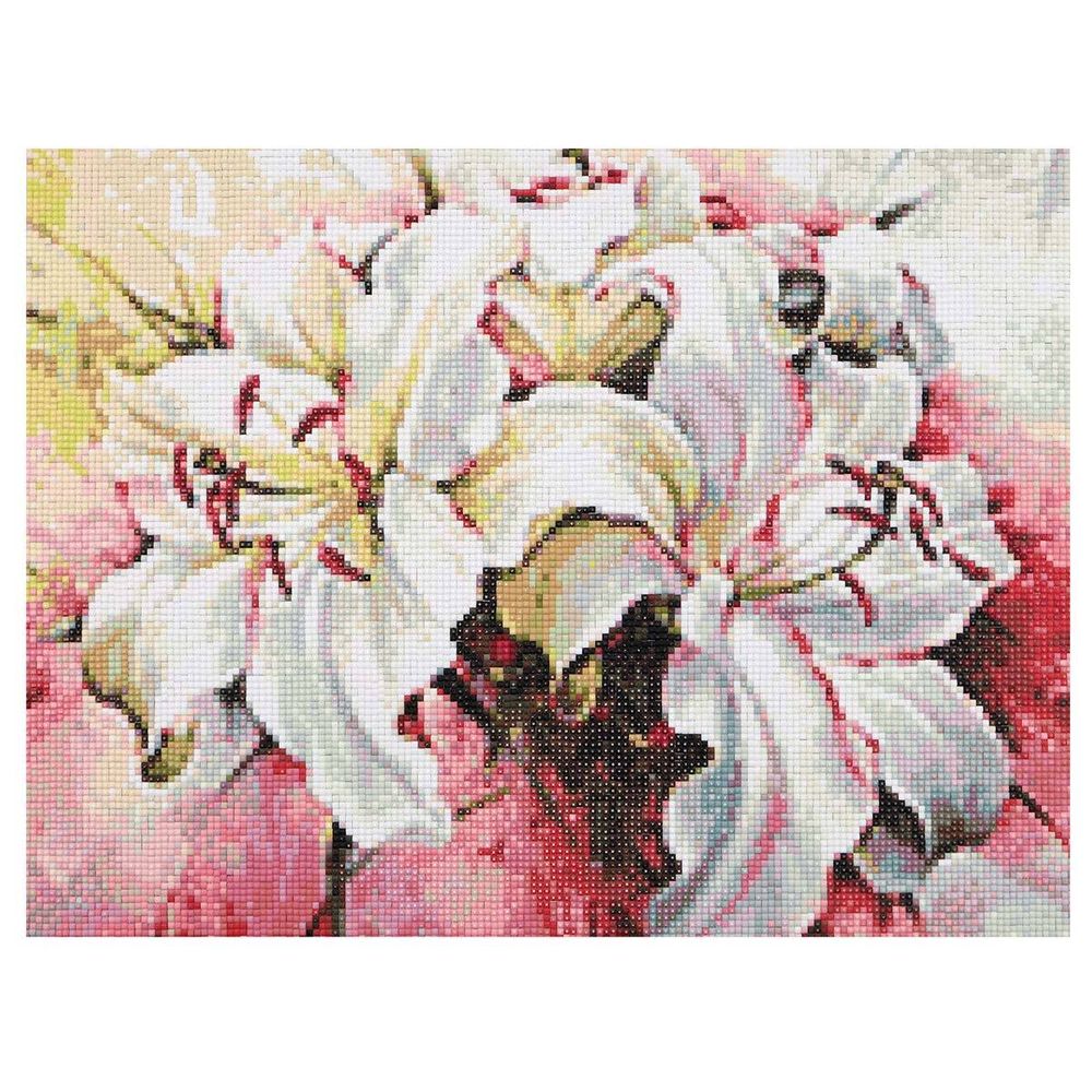 Алмазная (кристальная) мозаика Cristyle, Лилии М. Сингатуллин, 40х30