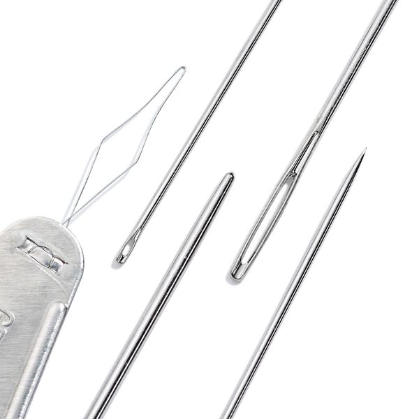 Иглы ручные для штопки, вышивки, 50 шт, с нитевдевателем, Prym 128400