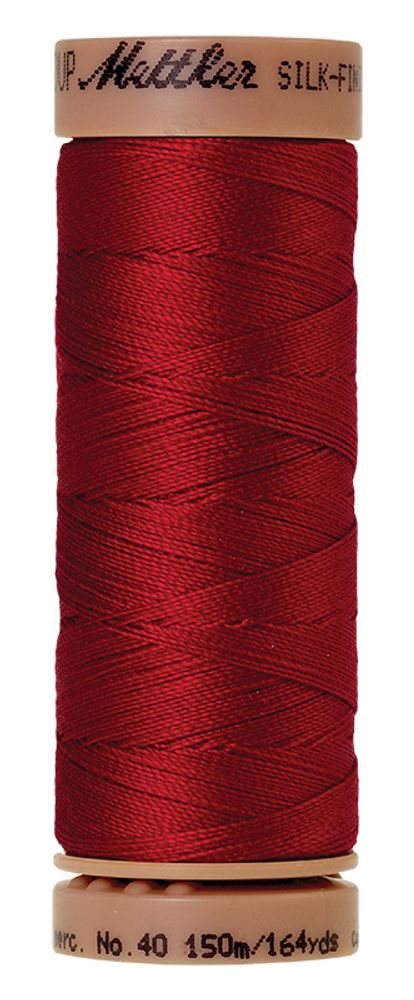 Нитки хлопковые отделочные Mettler Silk-Finish Cotton 28, 80 м, 0504, 1 шт