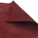 Замша натуральная в листах А5 (21*14,8см), 100% кожа (31 бордовый) 5401