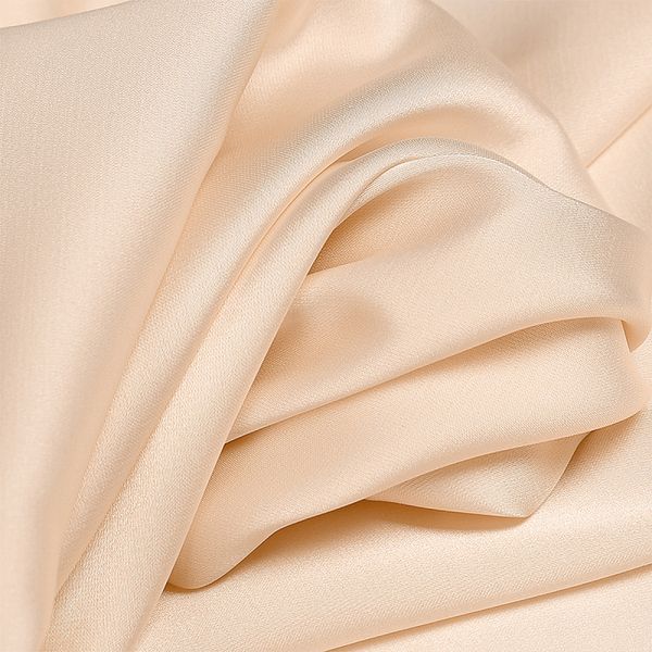 Шелк Армани 90 г/м², 150 см / 2 метра TBYArm-007 цв.07 экрю