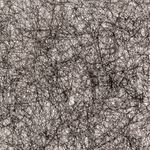 Флизелин клеевой двусторонний 23 г/м², 112 см / рул. 100 метров, черный, B, Gamma GDD-023t