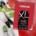 Блокнот XL Oil and Acrylic 290 г/м², A4 21х29.7 см, на спирали 30 л, Canson C400110401
