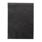 Кожа натуральная в листах А6 (10,5*14,8см), 100% кожа (01 черный) 402