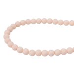Бусины пластик ⌀8 мм, 500 г, матовые, круглые, 30881 телесный, 1AL139-2 , Astra&Craft