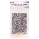 Кружево шантильи (реснички) 205 мм / 5х3 м, кремовый, Blitz LCE-32SH