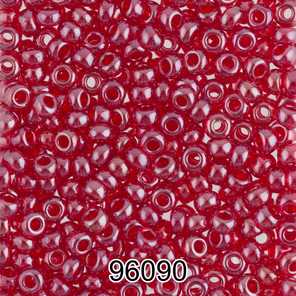 Бисер Preciosa 10/0 (2.3 мм), 500 г, 96090 (Ф156) красный