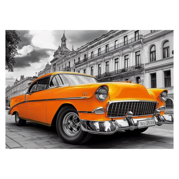 Пазл. Премиальная коллекция 1000 элементов, TOP-PZL-1000/05 Оранжевое ретро, Фрея