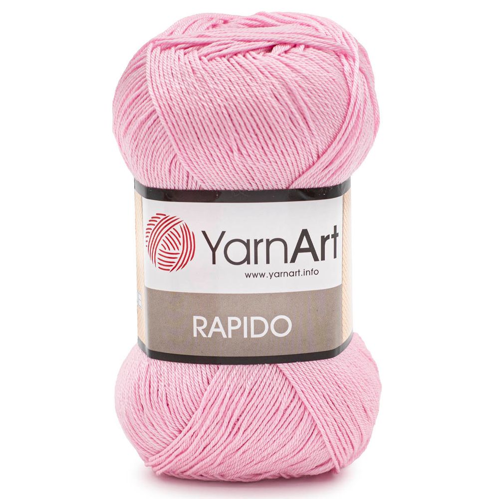 Пряжа YarnArt (ЯрнАрт) Rapido / уп.5 мот. по 100 г, 350м, 687 холодный розовый