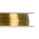 Проволока для бисера ⌀0.25 мм, 50 метров 01 под латунь, Zlatka DGB-025