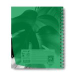 Тетрадь общая с пластик. обложкой, ч/б запечат. титульн.лист, 180 мкм, A5 48 л. на гребне 65 г/м², белизна 100% 4 шт клетка, 01548 Утренний пейзаж, зелёная, Светоч Т208
