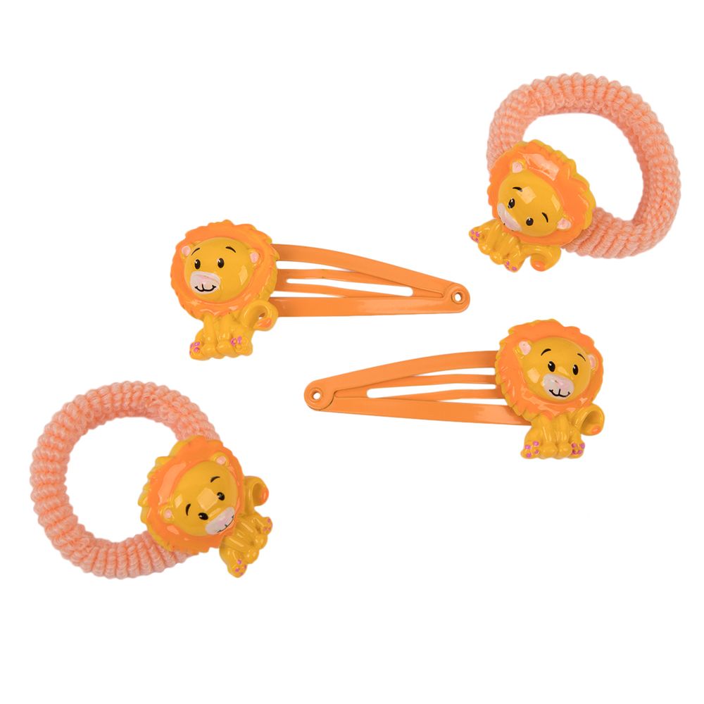 Набор аксессуаров для волос 20 шт (5х4 шт), №03 львята, Cherry Mary S6208