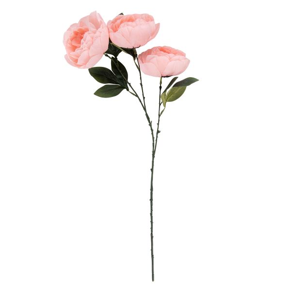 Растение искусственное Пион 36 см, 3 шт, 03, Blumentag ATJ-34