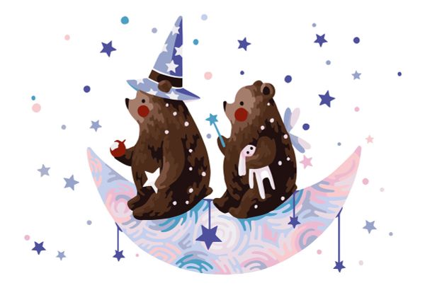 Картина по номерам Фрея, Путешествие во сне, 30х20 см