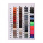 _02_ Карта цветов молний: молнии MaxZipper, палитра цветов F