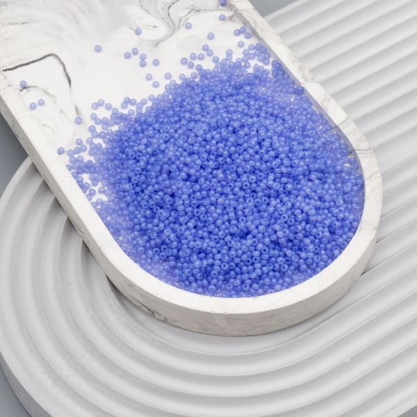 Бисер алебастр 10/0, круг.отв., 100 г (5х20 г) Preciosa