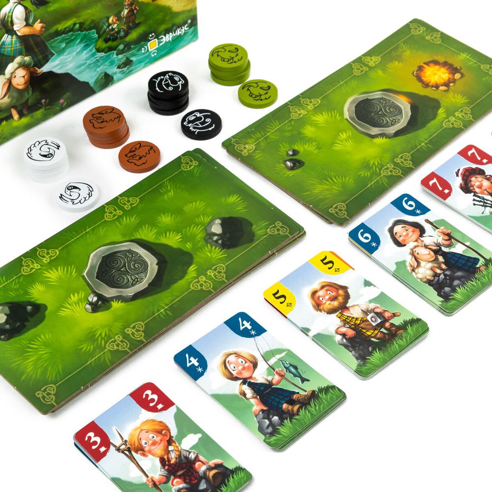 Игра настольная Кланы и слава, Эврикус PG-17392