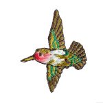 Термоаппликация Колибри зел, многоцв.1шт, Prym