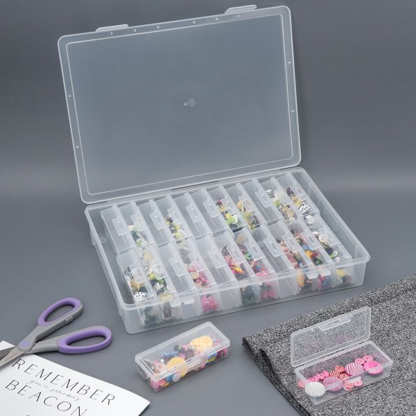 Контейнер для хранения мелочей 32.3х23.1х5 см, 24 штуки в боксе