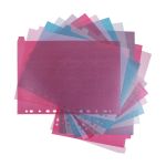 Разделитель листов пластиковый A4 12 шт, EC270020203 лён, ассорти, Expert Complete EC270020203