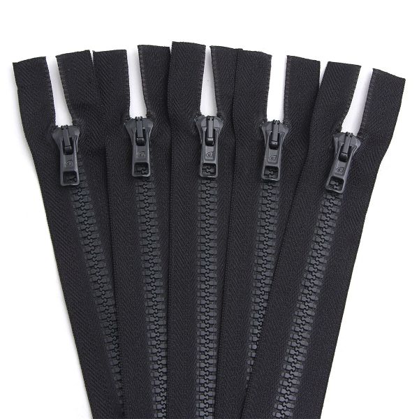 Молния трактор Arta Т6 (6 мм) 2 зам., разъем., 100 см, цв. 102 т.серый, уп.5 шт