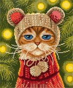 Алмазная (кристальная) мозаика Фрея, Праздничное настроение, 25х30 см