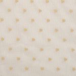Сетка бельевая эластичная 95 г/м², шир.160 см / 1 метр, Горох 00128, цв.03 бежевый /ОТР.00128.03.1/
