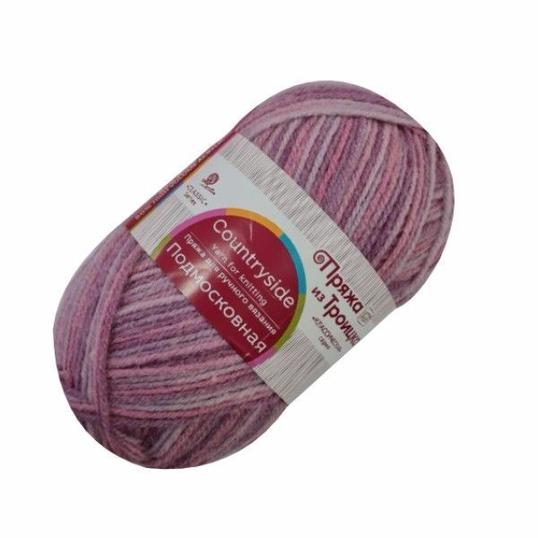 Пряжа Троицкая Подмосковная / уп.10 мот. по 100 г, 250 м, секционный 2609