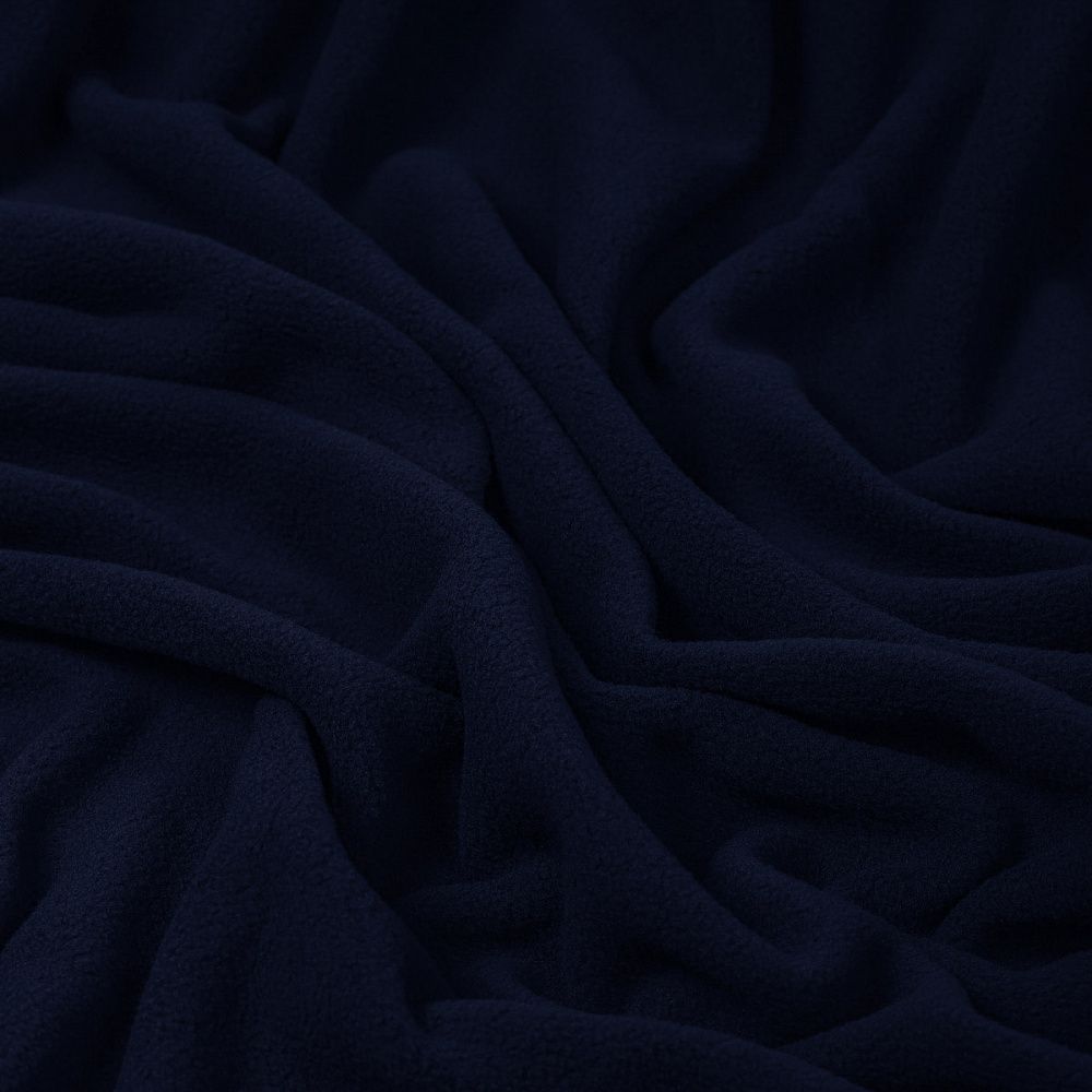 Флис 2-сторонний 190 г/м², 150 см / 10 метров, N-TBY-0059-058, цв.S058 тем.синий