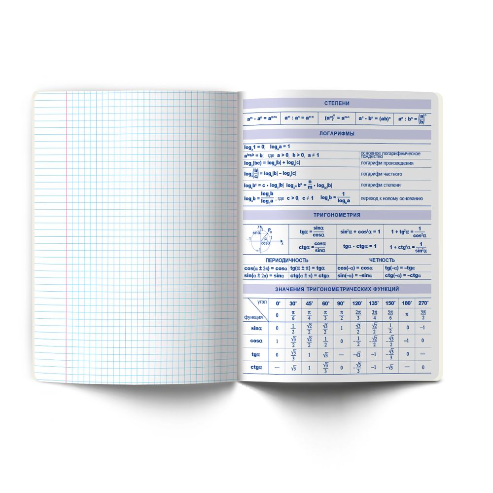 Комплект тетрадей со справочными материалами Кристалл тайного, глянц.ламинация, A5 48 л. 12 шт на скобе 65 г/м², белизна 100% 1 шт клетка/линия, 01885 12 предметов, Светоч Т296