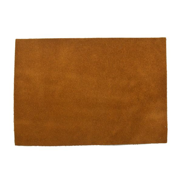 Замша натуральная в листах А5 (21*14,8см), 100% кожа (32 кэмел) 5401
