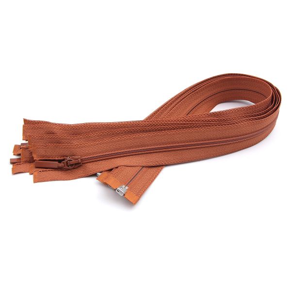 Молния спираль (витая) Arta Т5 (5 мм) 1 зам., разъем., 40 см, цв. 856 св.коричневый, уп.5 шт