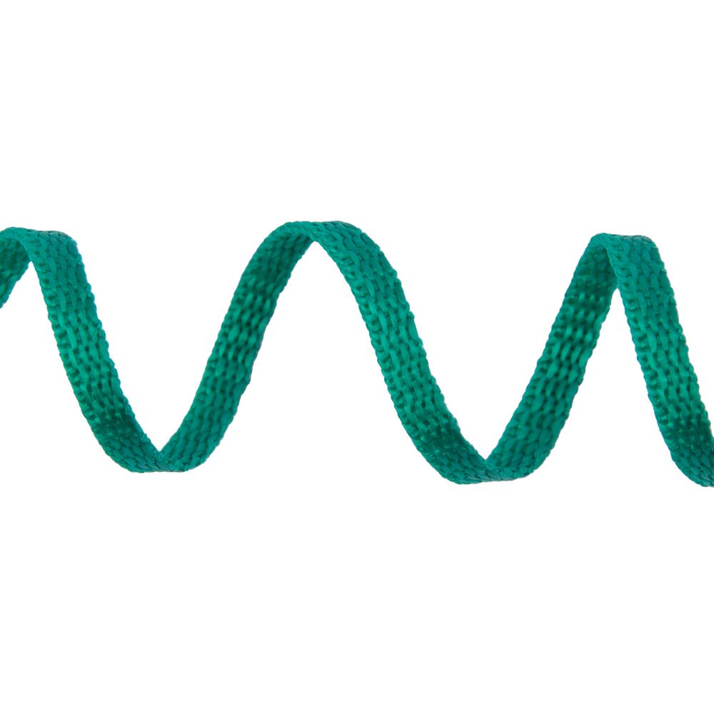 Стропа (ременная лента) 5 мм / 25 метров, толщ. 1.25 мм, [5.6 г/пог.м], 100% п/п, рис.9688, зеленый, Gamma С3857Г17