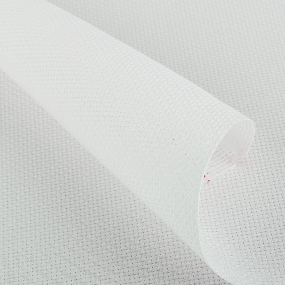 Канва Aida 14 ct, 30х40±2 см, белый, Gamma