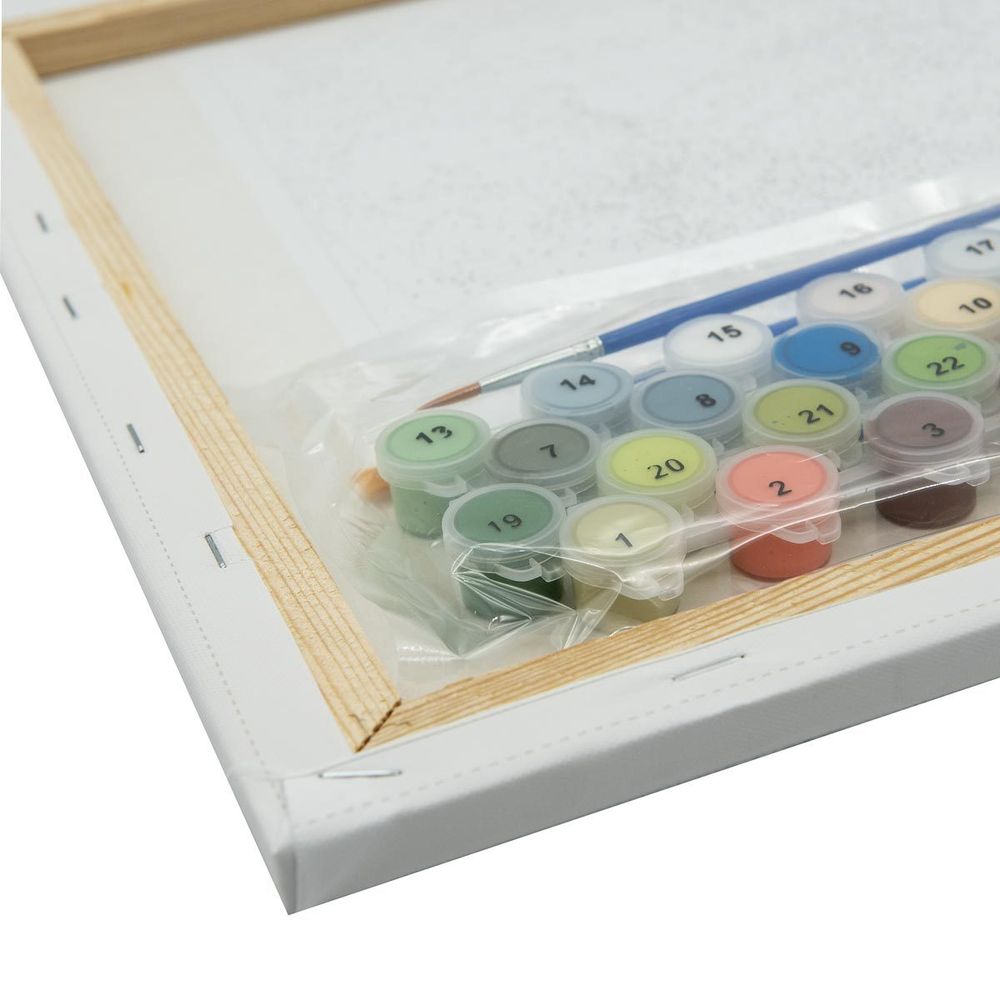 Картина по номерам Русская живопись, Ж. Когай Маки на окне 40х50см