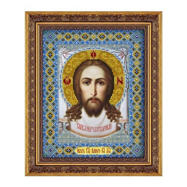Набор для вышивания бисером Паутинка, Спас Нерукотворный, 20х25 см