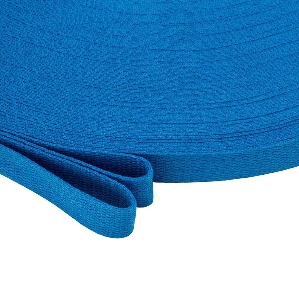 Стропа (ременная лента) 26 мм / 100 метров, [17.55 г/пог.м], матовая, имитация хлопка, 43 синий, 3Al357