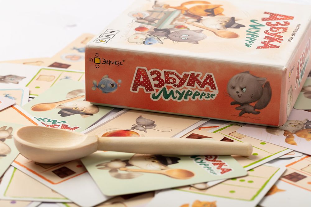 Игра настольная Азбука Мурррзе, Эврикус BG-17079