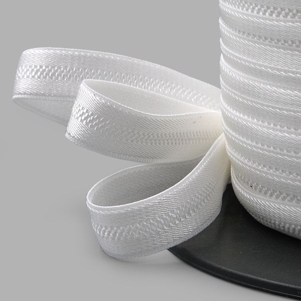 Резинка бельевая (бретелечная) 12.0 мм / 50 метров, белый, (ML207.012)