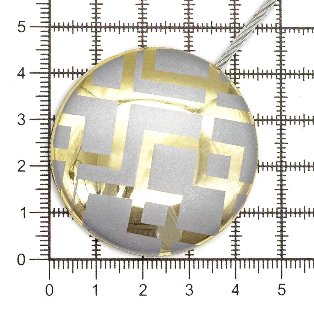 Клипсы для штор магнитные с тросом, 30см ⌀45, 2П3