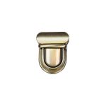 Замок для сумки 32х26 мм, 5 шт, под бронзу, Gamma LBZ-14B