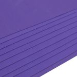 Фоамиран EVA-1010, 10 шт, 20х30 см, 1 мм., Astra&Craft (ZK-028 чернильный)