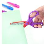 Набор фигурных ножниц ZIGZAG 160мм с 7 сменными насадками-лезвиями 160 мм, 14930908, Milan