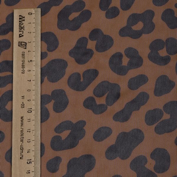 Сетка бельевая эластичная 100 г/м², шир.160 см / 3 метра, принт Ягуар /SZ025816.08/