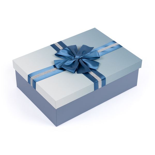 Коробка подарочная, 1 шт, 29х21х9.6 см, 02 голубой, Stilerra YBOX-R56-1