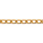 Цепочка декоративная 9.2х5 мм, 25 м,±0.5 м, золото, Micron MA-06