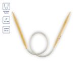 Спицы круговые бамбук ⌀8,0 мм, 45 см, Gamma BC-S45